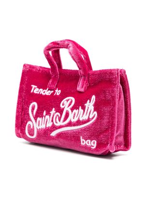 Pouch mini in velluto fucsia SAINT BARTH KIDS | PHONE00101341G